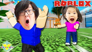 Emma Wins Hide And Seek With Daddy In Roblox Lets Play