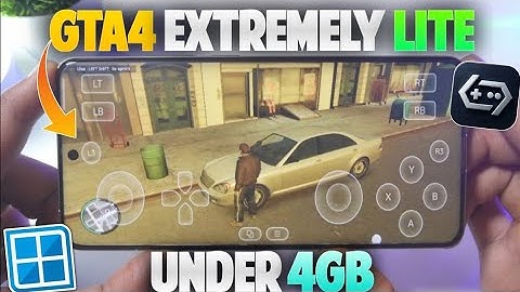 GTA 4 Extremely Lite Version on Android (4GB) | Winlator/Gamehub - Low-end Optimisation Settings
