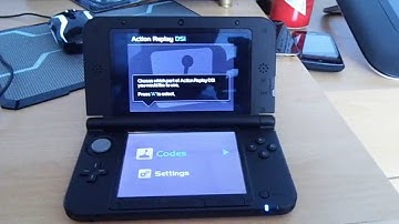 How to get the action replay to work on 3ds XL