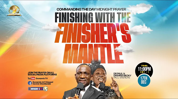 COMMANDING THE DAY MIDNIGHT PRAYER || FINISHING WITH THE FINISHER'S MANTLE || 17-12-2025