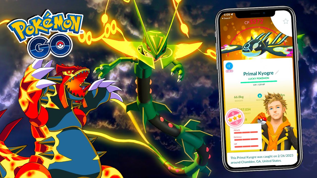 Mega Rayquaza chega ao Pokémon GO em agosto de 2023