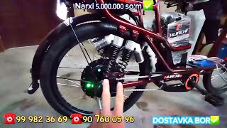 : Veloskuter huachi asakaga yubordik 5 000 000 so'm   