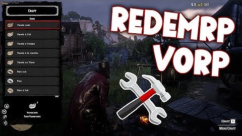 Crafting Menu (RedM - VORP and RedEM:RP)