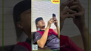 Fuiyo!Patutlah suara #syahinteam high pitch! Peminat Zamani Slam rupanya🤩#inteam