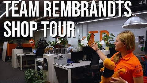Team Rembrandts 4481 || Shop tour video