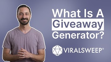 What Is A Giveaway Generator? Create Amazing Giveaways with ViralSweep!