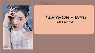 Download Lagu Taeyeon - I N V U easy lyric (terjemahan) MP3