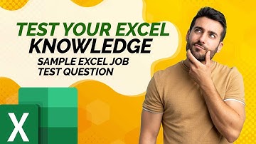 Sample Excel Job Test Question: Which Excel Functionality is Best Described by Green Arrow?