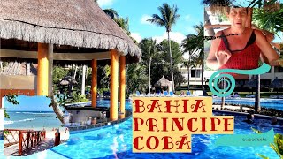 Muchos detalles del hotel Bahia Principe Grand Coba