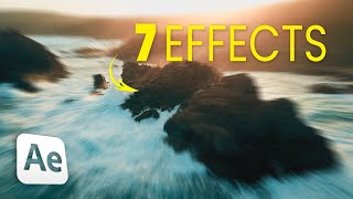 7 CREATIVE Drone Transitions & Effects | After Effects