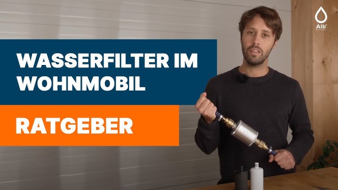 Keimfreies Wasser im Wohnmobil- Alb Filter und Trinkwasserschlauch