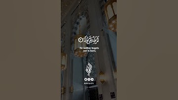 قُل هُو اللَّهُ أحَد || سورة الإخلاص|حالات واتس قرآن| #explore| #trending للشيـخ عبدالعزيز الزهـراني
