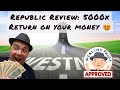 Republic review  investing in startups with high 5000x potential roi global platform