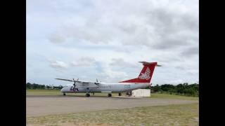 Lam Mozambique Flight Tm 123 - Inhambane To Maputo