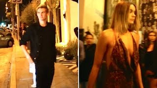 Presley Gerber's GF Cayley King Showing LOTS Of Cleavage In WeHo