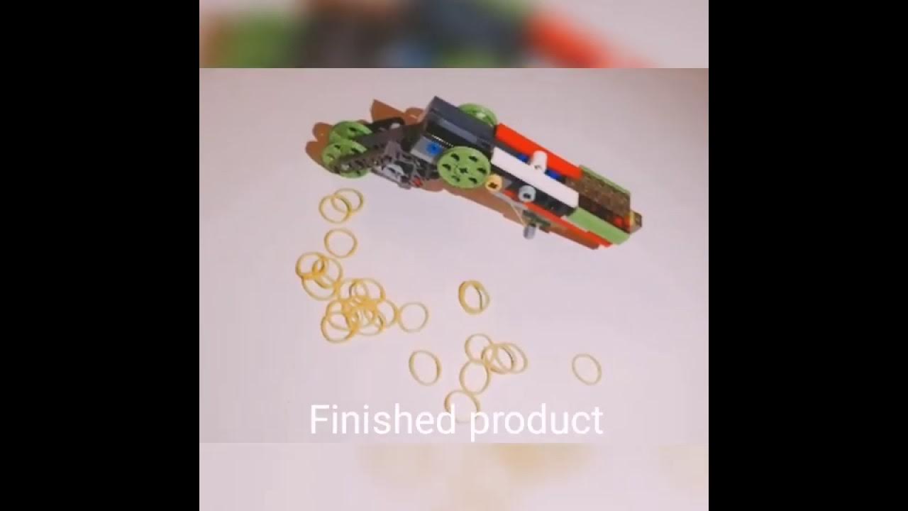 Beginners lego rubber band gun instructions YouTube