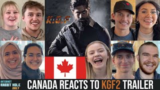 What Canada Thinks Of KGF CHAPTER 2 Trailer (Reaction) | 🇨🇦 Canadian Response to #KGF2