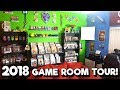 2018 Game Room Tour! - 30+ Unique Platforms, 1500+ Games! | Nintendrew