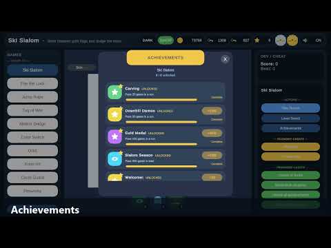 Mini Game Templates Arcade 4.0 - 10 Arcade Starters for Unity – gameplay video
