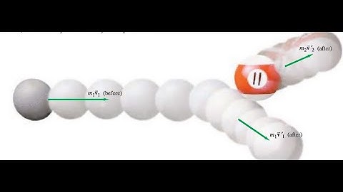 (9-38) A ball of mass m makes a head-on elastic collision with a  second ball (at rest) and rebounds