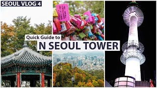 Seoul Vlog 4: Đi xem Tháp Namsan có gì | Du lịch Hàn Quốc Tự túc và Rẻ Seoul Vlog 4: Đi xem Tháp Namsan có gì | Du lịch Hàn Quốc Tự túc và Rẻ