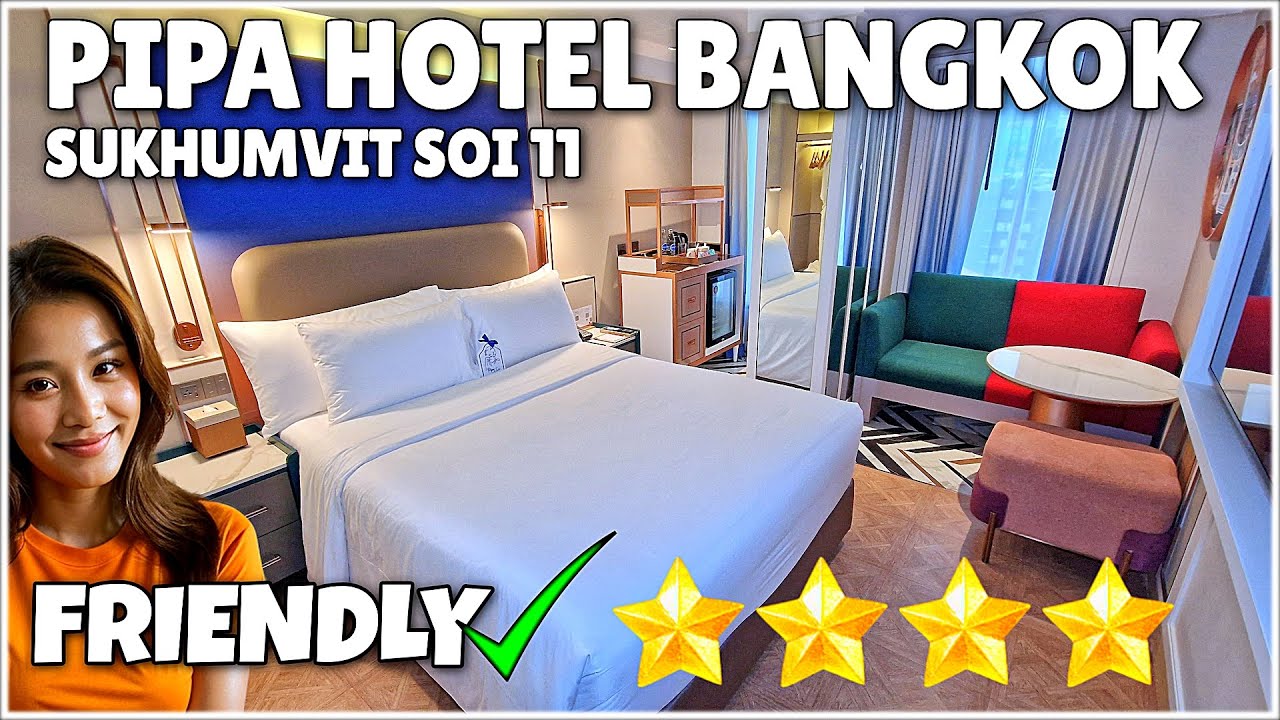 Pipa Hotel Bangkok - New Girl Friendly Hotel Middle Of Soi 11