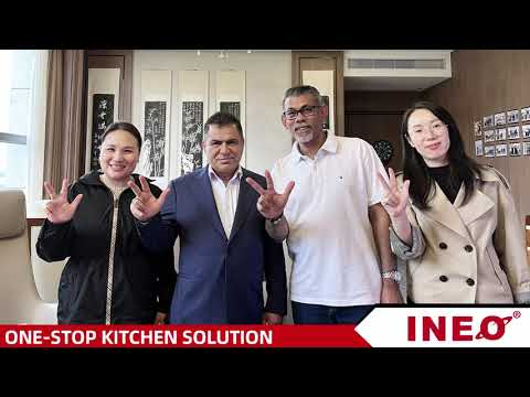 Warmly Welcome Clients From Iraq Visit INEO Showroom INEO Kitchen Project