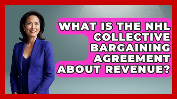 What Is The NHL Collective Bargaining Agreement About Revenue? - Puck Stats Central