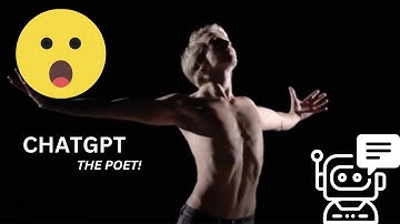 That was... deep?! || I asked ChapGPT to write a poem, and got an AI to make a video for it!