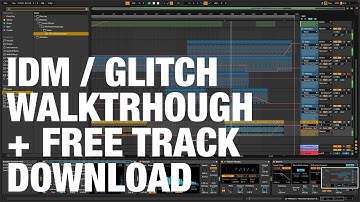 Making a complete IDM Glitch track, sounding a bit Autechre? Maybe, just a tiny bit?. tiny tiny bit?