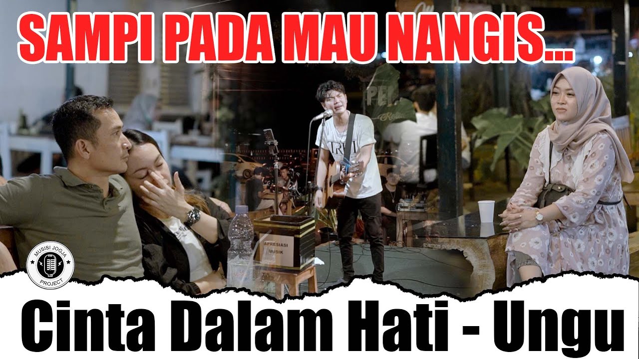 Banyak Penonton Jadi Galau!! Cinta Dalam Hati - Ungu (Live Ngamen) Tri Suaka