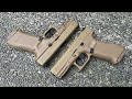 Umarex Airgun Glock 19X Coyote unboxing and testing