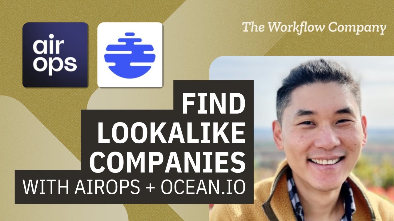 Find Lookalike Companies with AirOps +Ocean.io  | Competitor Research | GTM Walkthrough
