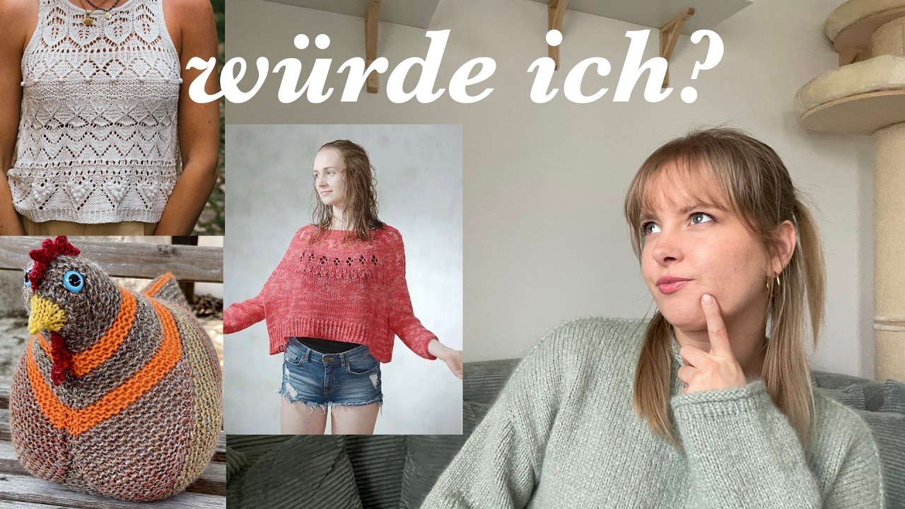 meine ehrliche meinung: würde ich diese anleitungen stricken? 🙃 | laura's crafty corner