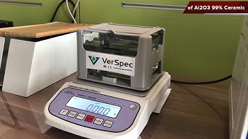How to test ceramic material density