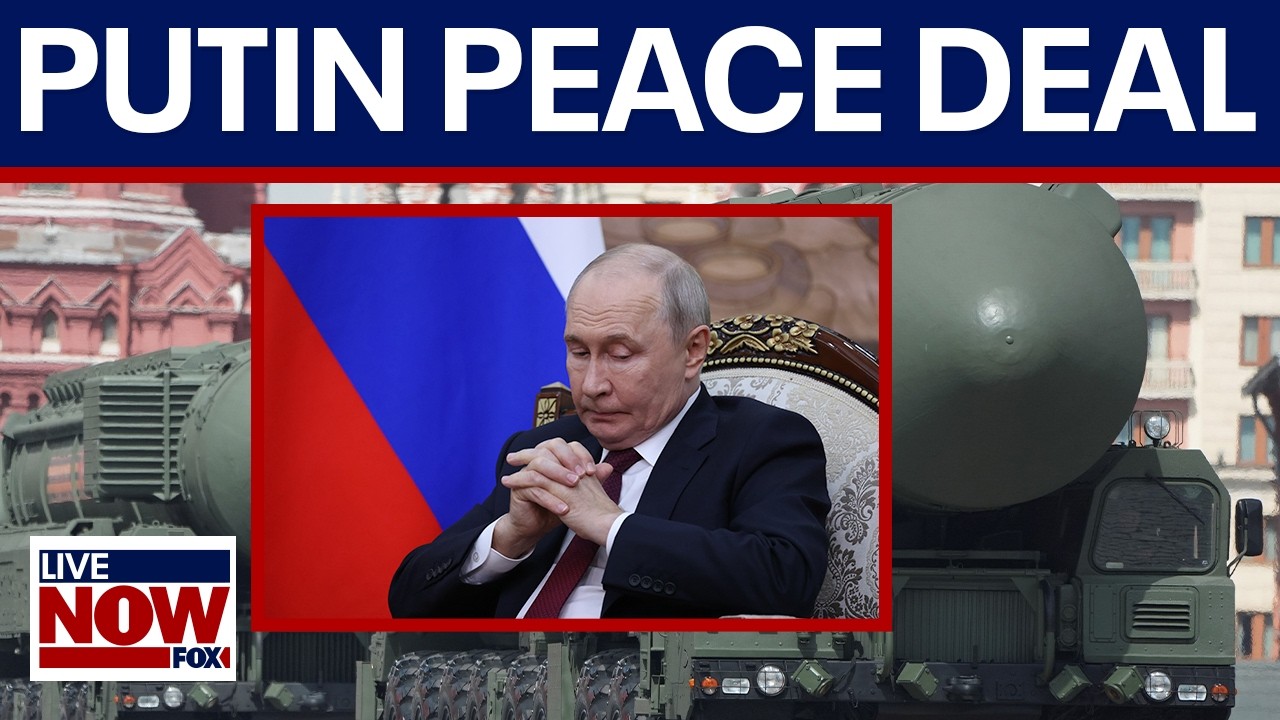 ⁣Russia's Putin signals chance for peace deal with Ukraine, "China ready to support"