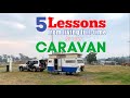 5 Lessons from living full time in a caravan (Australia)