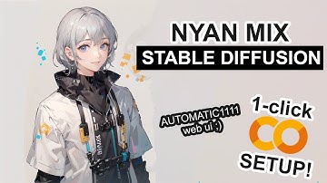 Nyan Mix - Stable Diffusion 1-CLICK Google Colab Setup