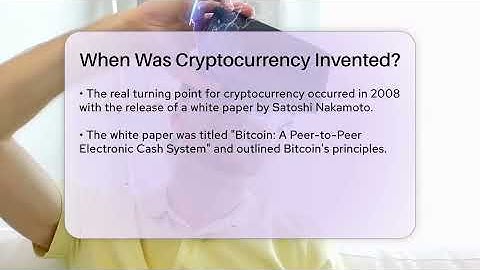 When Was Cryptocurrency Invented? - Talking Tech Trends