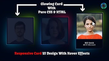 Responsive UI Card Design Using HTML & CSS | UI card Design | Online Codes