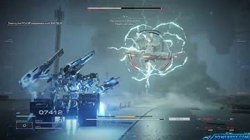 Armored Core 6 (VI) - Balteus Boss Fight - EASY BRUTE FORCE STRATEGY