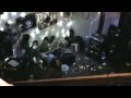 Jonny 'Keith Moon' Finnigan trashes drum kit.mpg