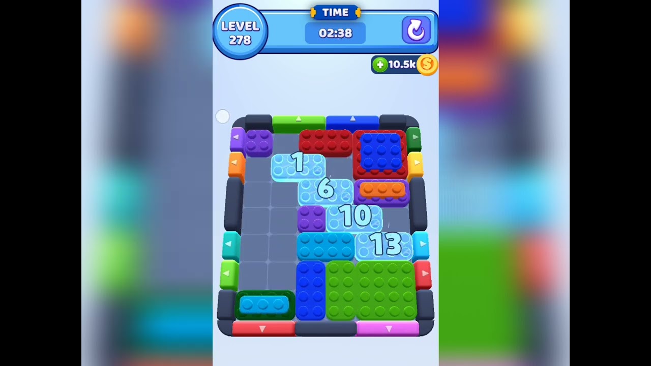 Color Block Jam Level 278 Walkthrough Solution - YouTube