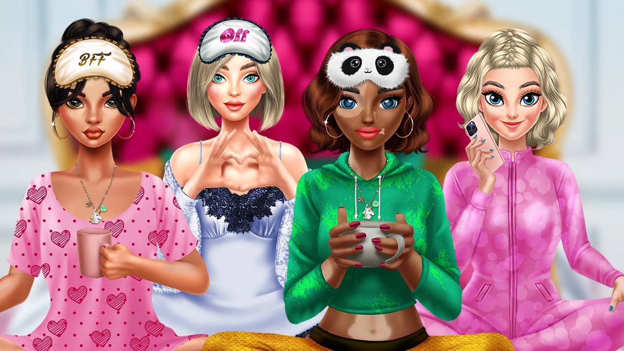 BFFs Luxury Loungewear · Princess Dress Up Game · Prinxy Games YouTube