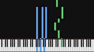 Jacques Offenbach - The Marines’ Hymn | Piano Visualization
