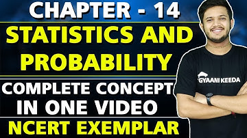 Statistics and Probability class 10 ncert exemplar in one shot |class 10 maths exemplar solutions|