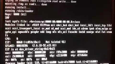 Pbx in a flash install bork on new MB
