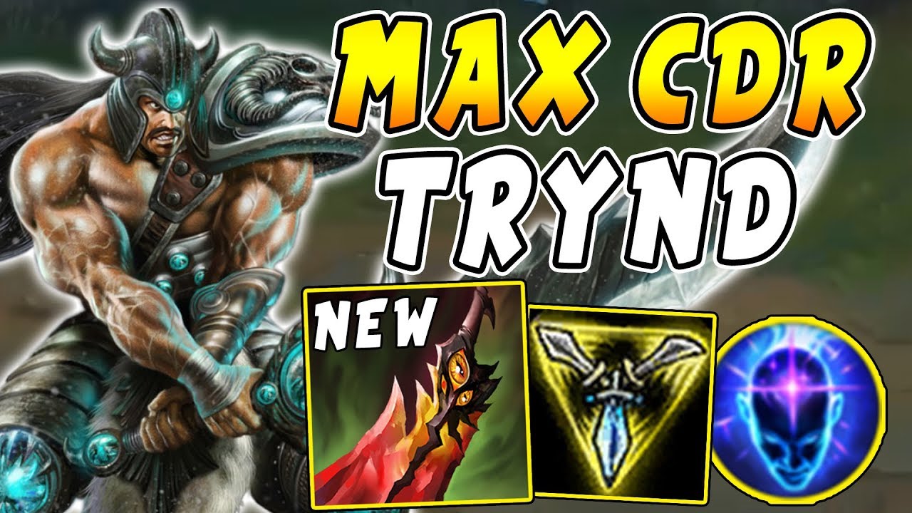 40 Max CDR Tryndamere Is BACK 100 Crit And Massive Lifesteal Build