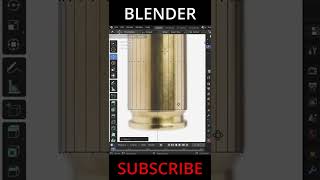 Bullet in blender#3dmodel #blender #blender3d #shorts