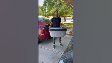 Buying a TESLA FRIDGE! ❄️ #tesla #fridge #shorts